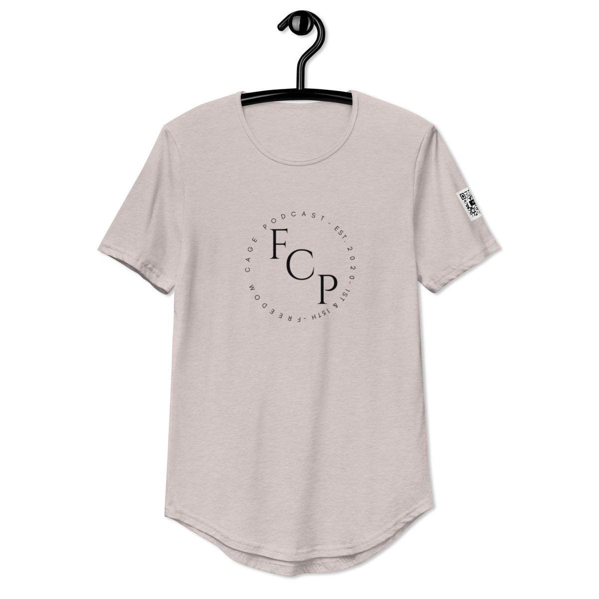 Men's S/S Crew & Curved Hem (FCP Circle Logo) T-Shirt