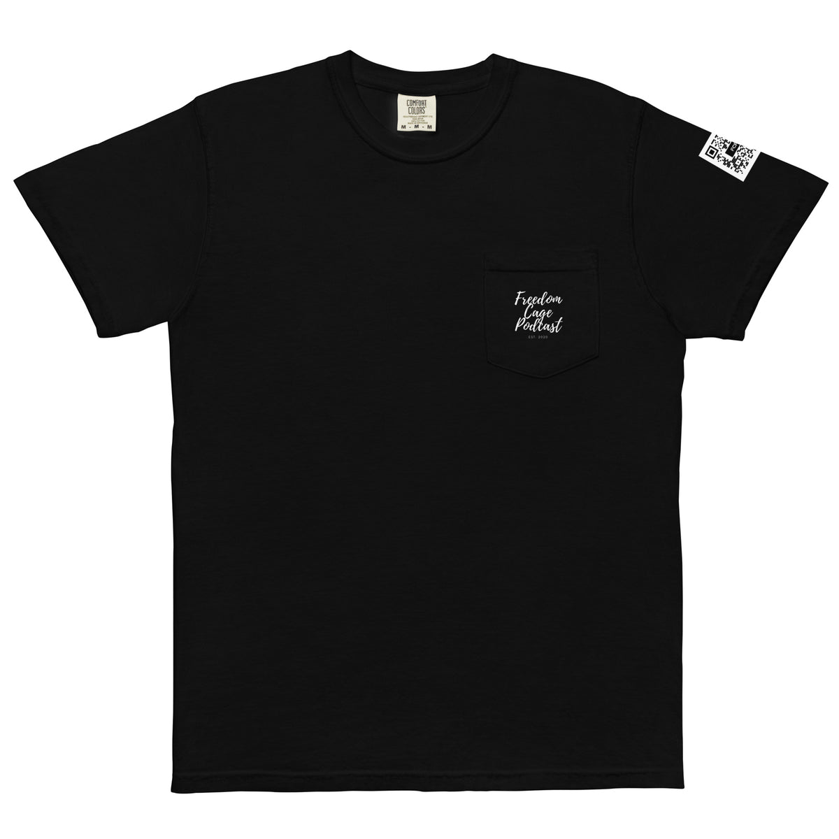 Men's S/S Crew Chest Pocket (FCP Script Logo) T-Shirt